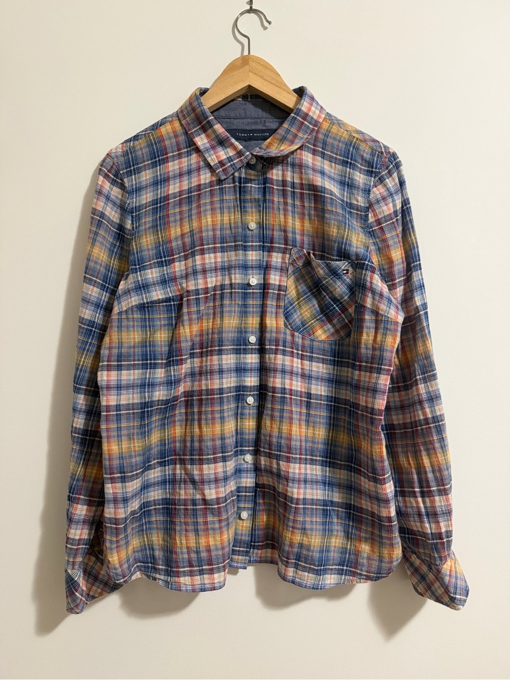 Tommy Hilfiger Multicolor Plaid Button-Up Shirt